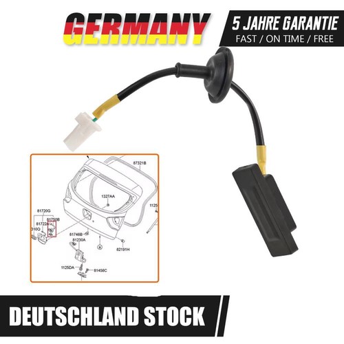 Heckklappen griff taster - griff, mikro